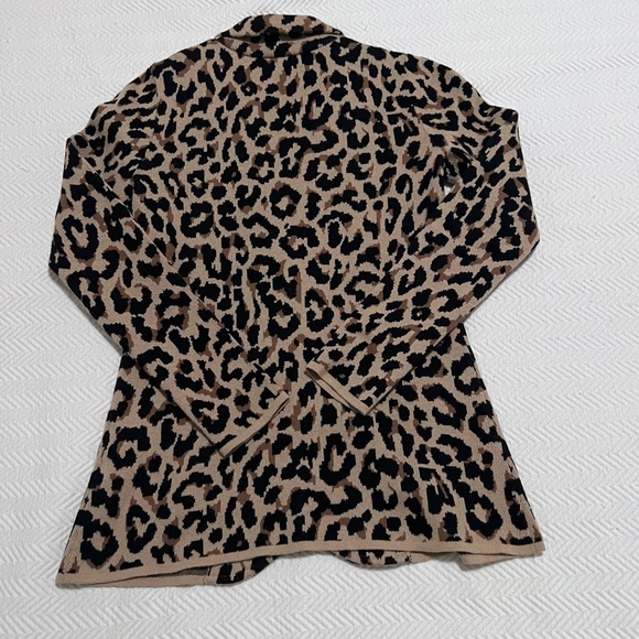 J.CREW Leopard sweater-blazer - Picture 7 of 9